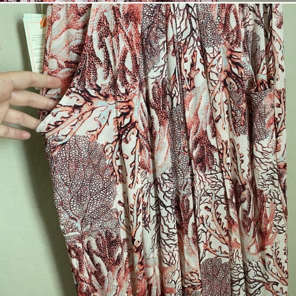 Maaji Passion Reef Print Palazzo Cover-Up Pants - Picture 3 of 5